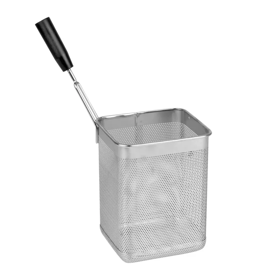 GastroHero Serie 77 Nudelkorb 14,5x16 cm Griff rechts