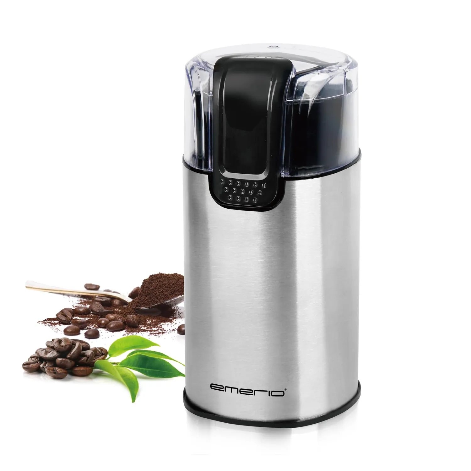 Emerio Kaffeemühle CG-125372 Edelstahl 60 g 150 W