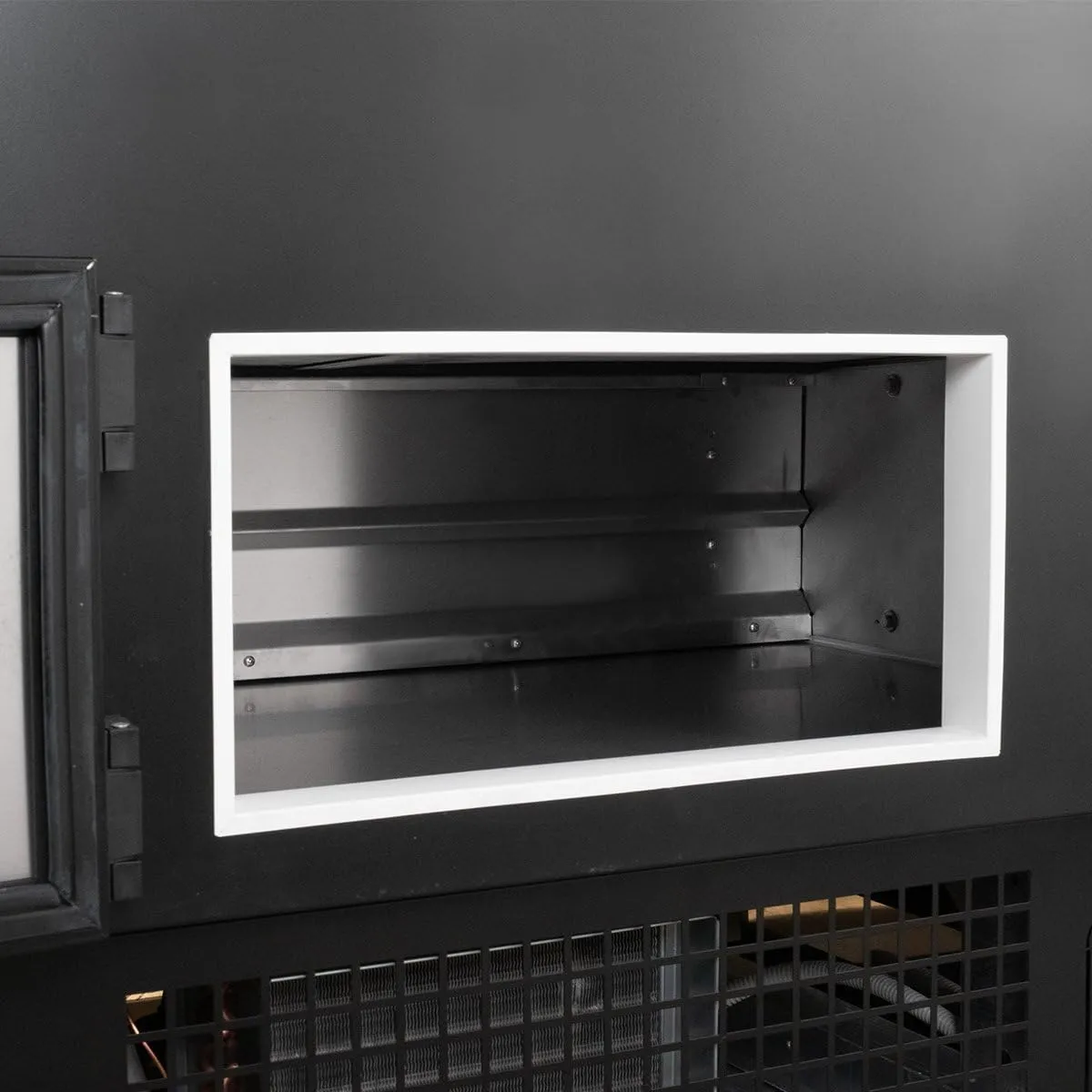 GastroHero TITAN Kühltheke 997 mm schwarz LED gekühlter Unterbau