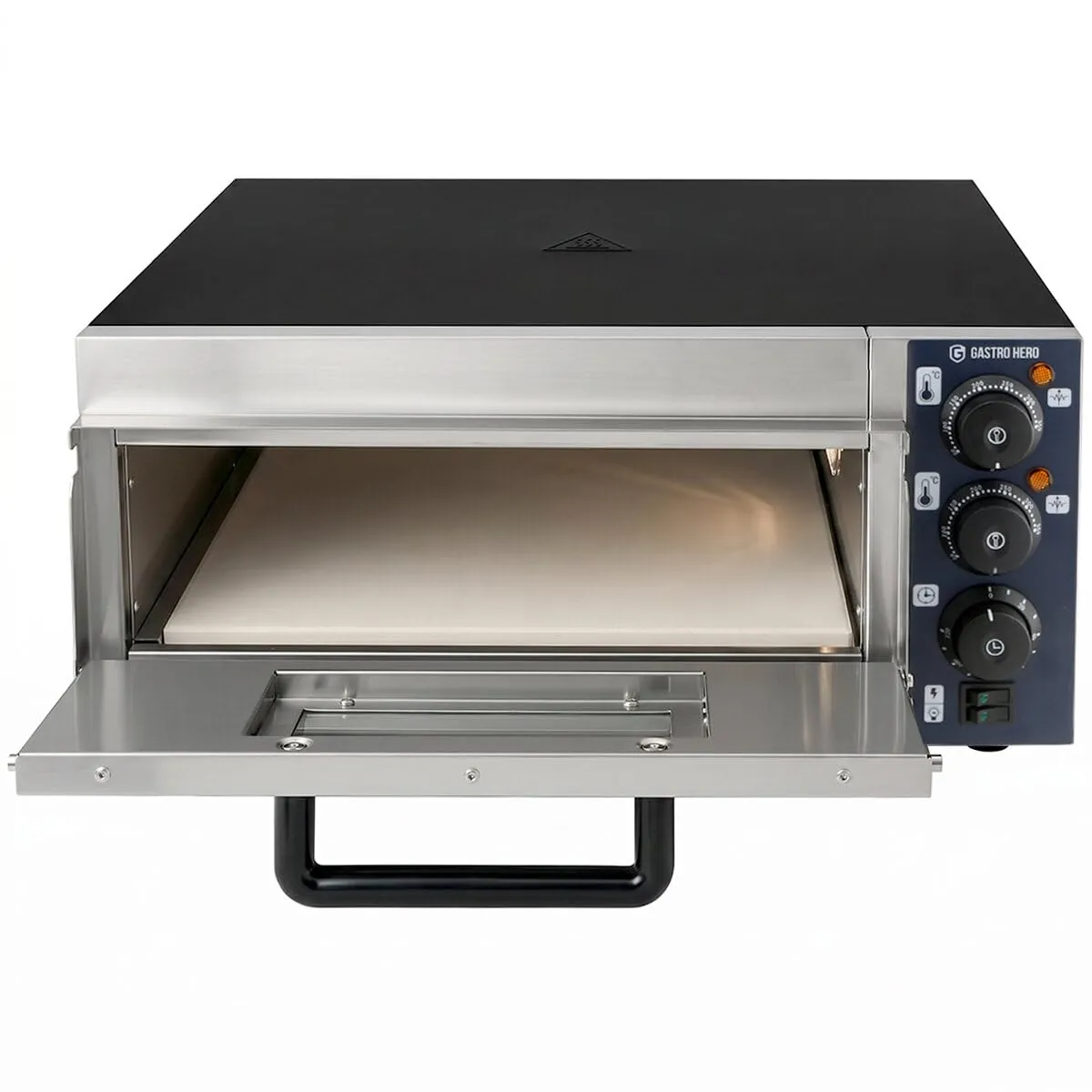 GastroHero Basic 35 Pizzaofen 35 cm 350 °C 2 kW