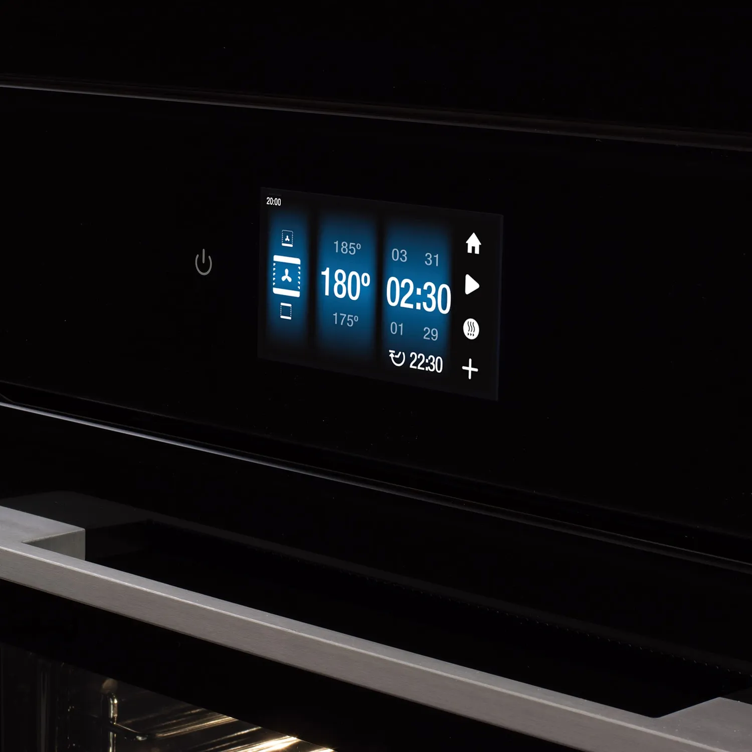 CATA MT 9011 PRO BK Einbaubackofen 70 L Schwarz 14 Funktionen