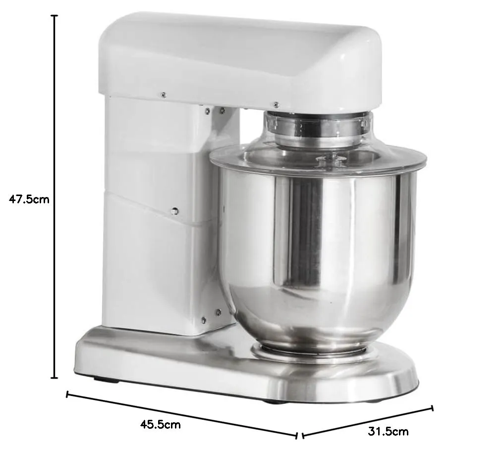 GastroHero Planetenrührwerk YPL7 Knetmaschine 7L