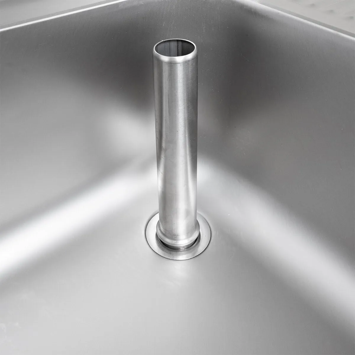 GastroHero Eco 12x6 Spülschrank 1 Becken links Edelstahl