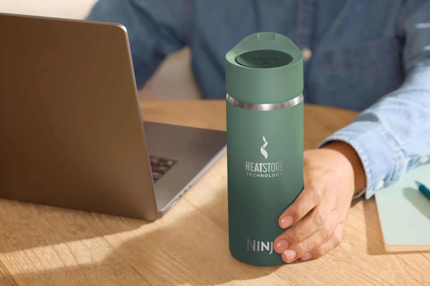 Ninja Sip Perfect DW1603 Trinkflasche 400ml Grün
