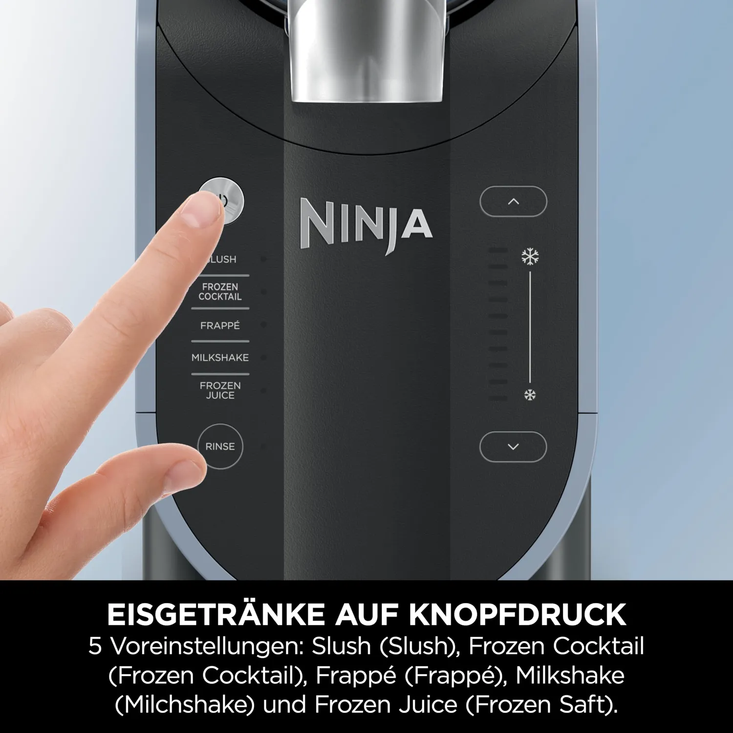 Ninja SLUSHi FS301EUPK Slush-Eismaschine 1,9L Rosa 5 Programme