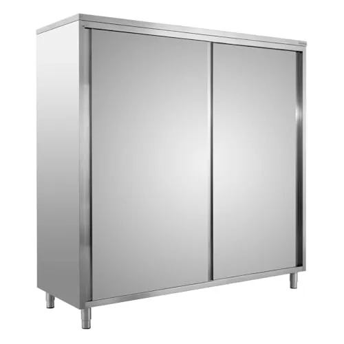 GastroHero Eco Geschirrschrank 200x70x200 Schiebetüren