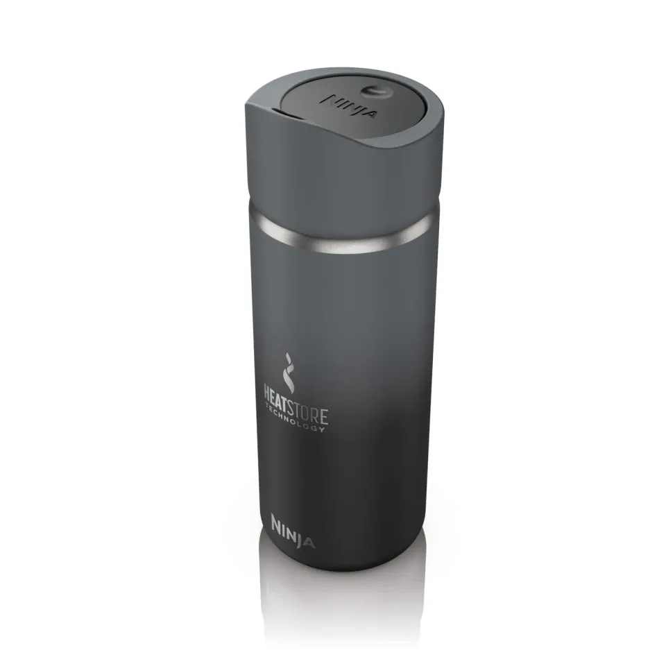 Ninja Sip Perfect Trinkflasche 400 ml Schwarz BPA-frei