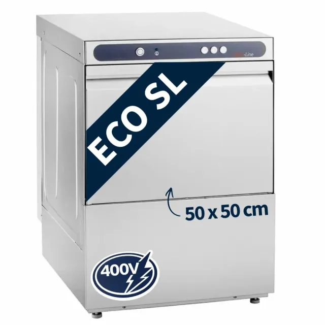 GastroHero Ecoline GSM54SL Geschirrspüler 400V 50 cm