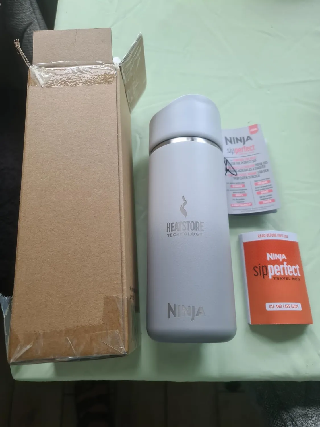 Ninja Sip Perfect Trinkflasche 400 ml Weiß DW1603
