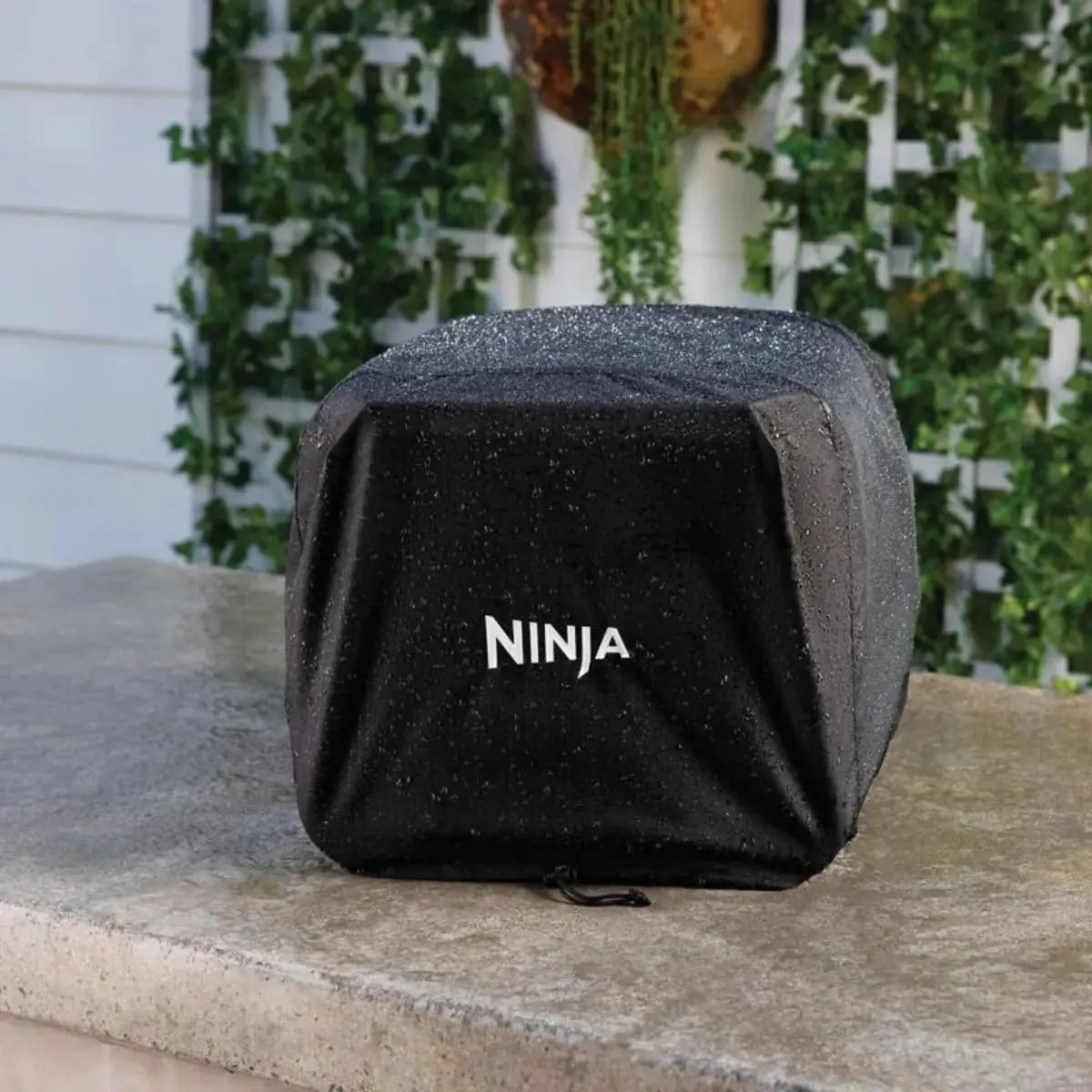 Ninja Woodfire Grillabdeckung Schwarz wasserfest OO101