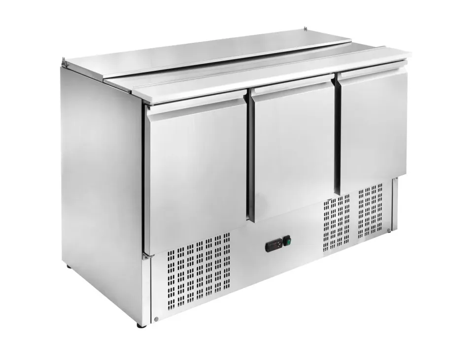 GastroHero Saladette ECO 1370 SH903 Kühltheke 368L