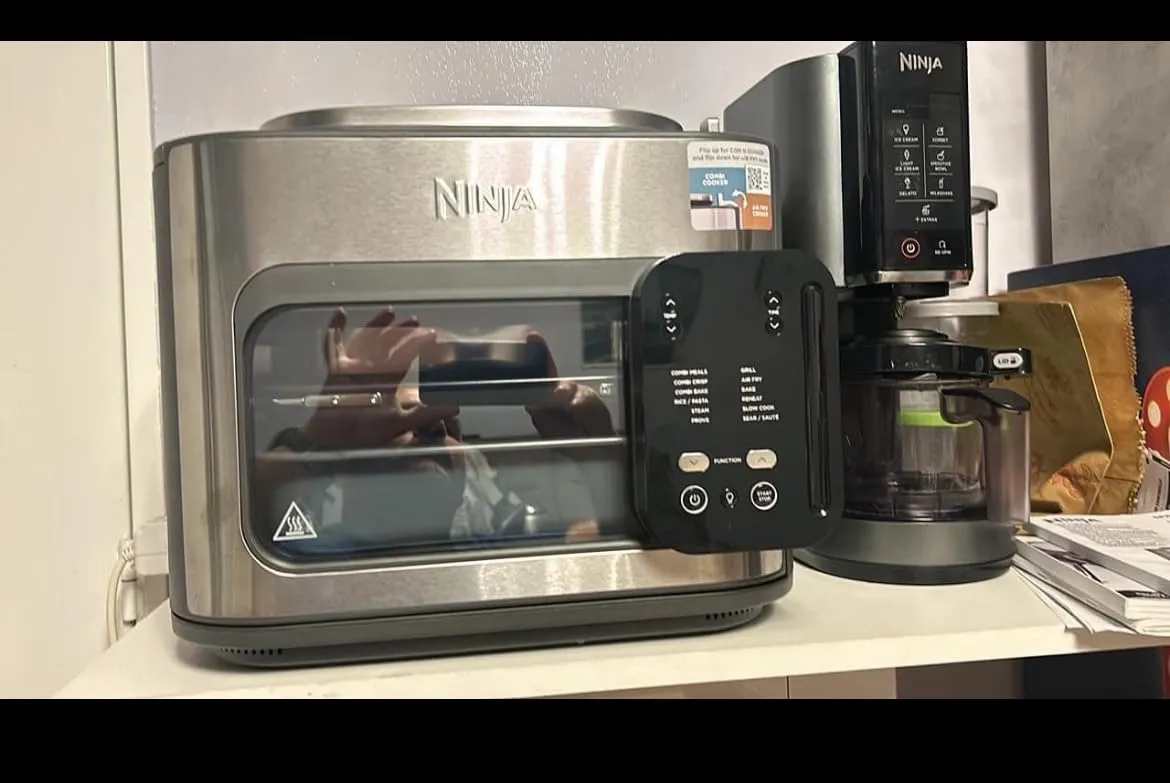 Ninja Combi Multikocher 12-in-1 grau Heißluftfritteuse