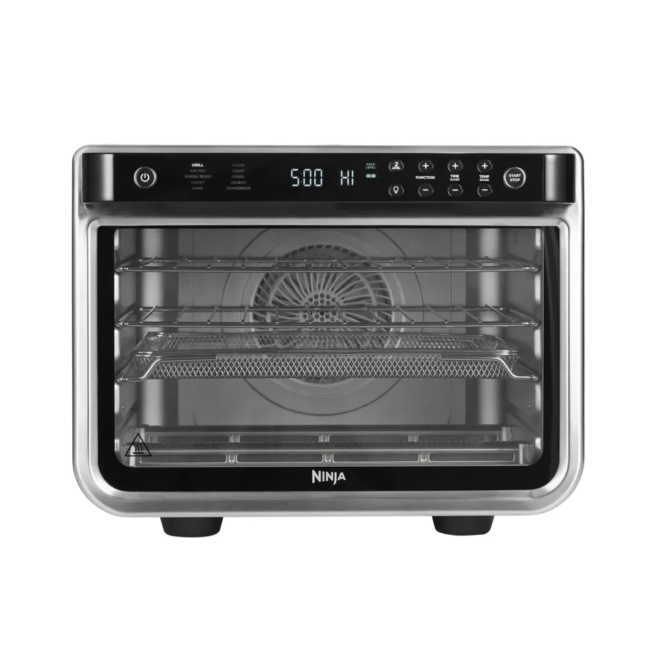 Ninja Foodi DT200EU Mini-Ofen 10-in-1 silber-schwarz