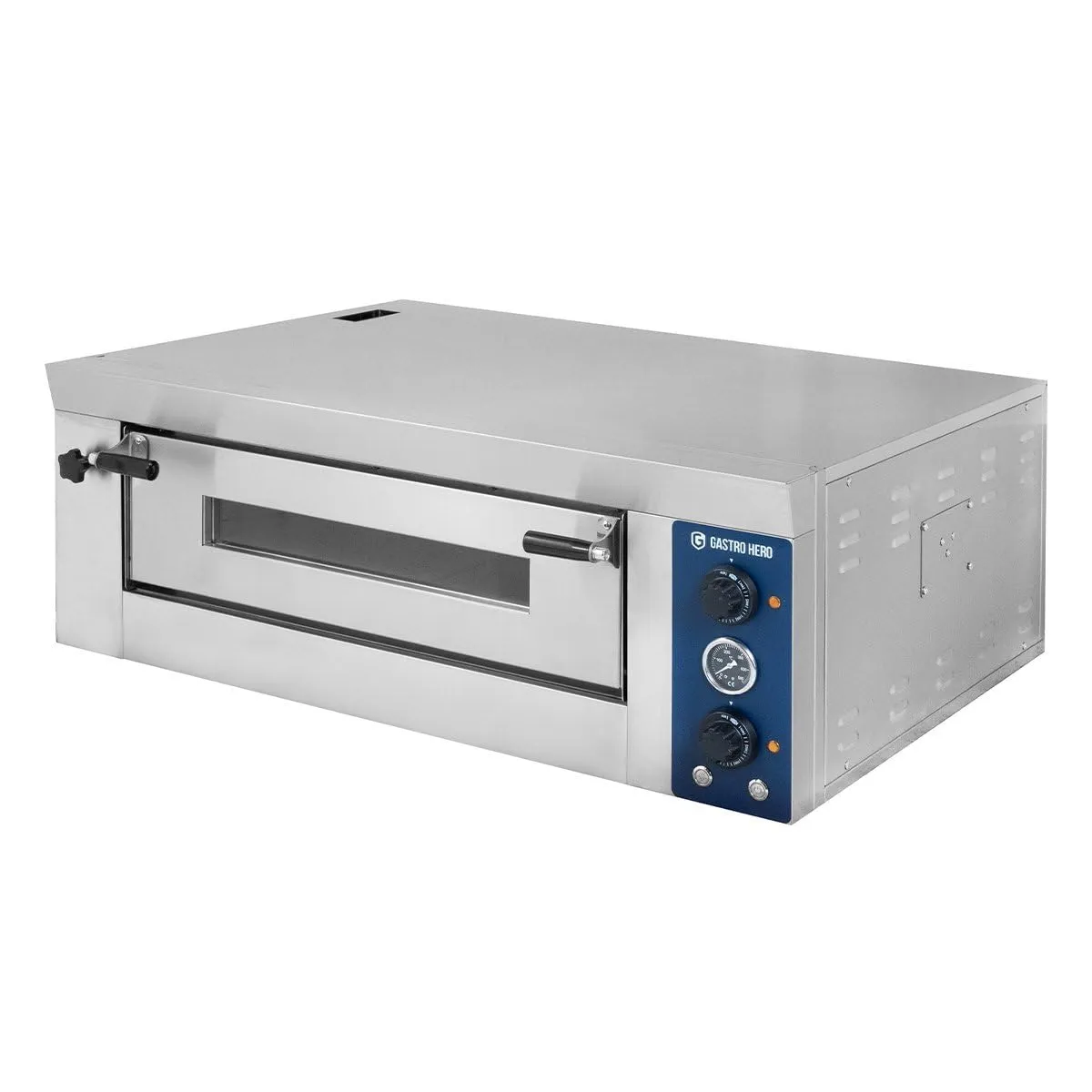 GastroHero ECO Pizzaofen 6x34 cm 8,8 kW 450°C