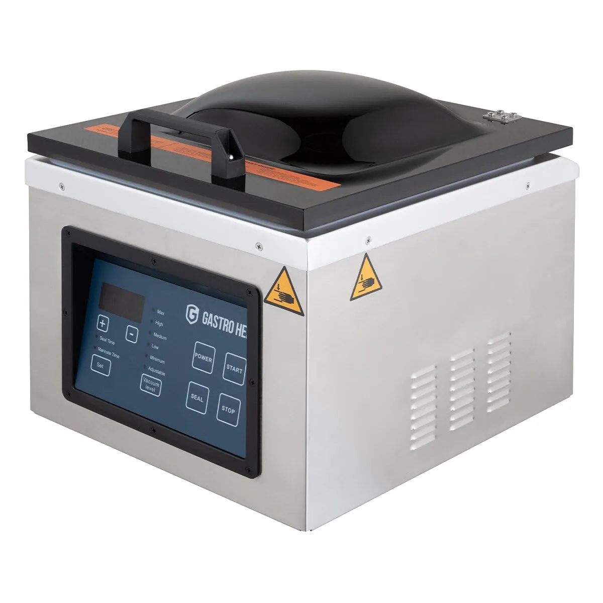GastroHero KVM077DP Kammer-Vakuumiergerät 77L Edelstahl