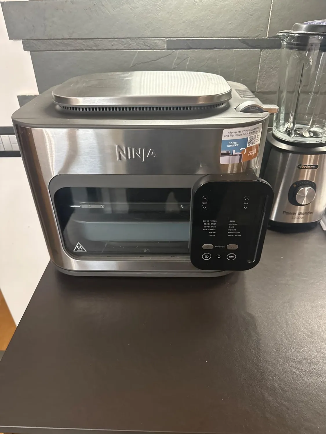 Ninja Combi Multikocher 12-in-1 grau Heißluftfritteuse