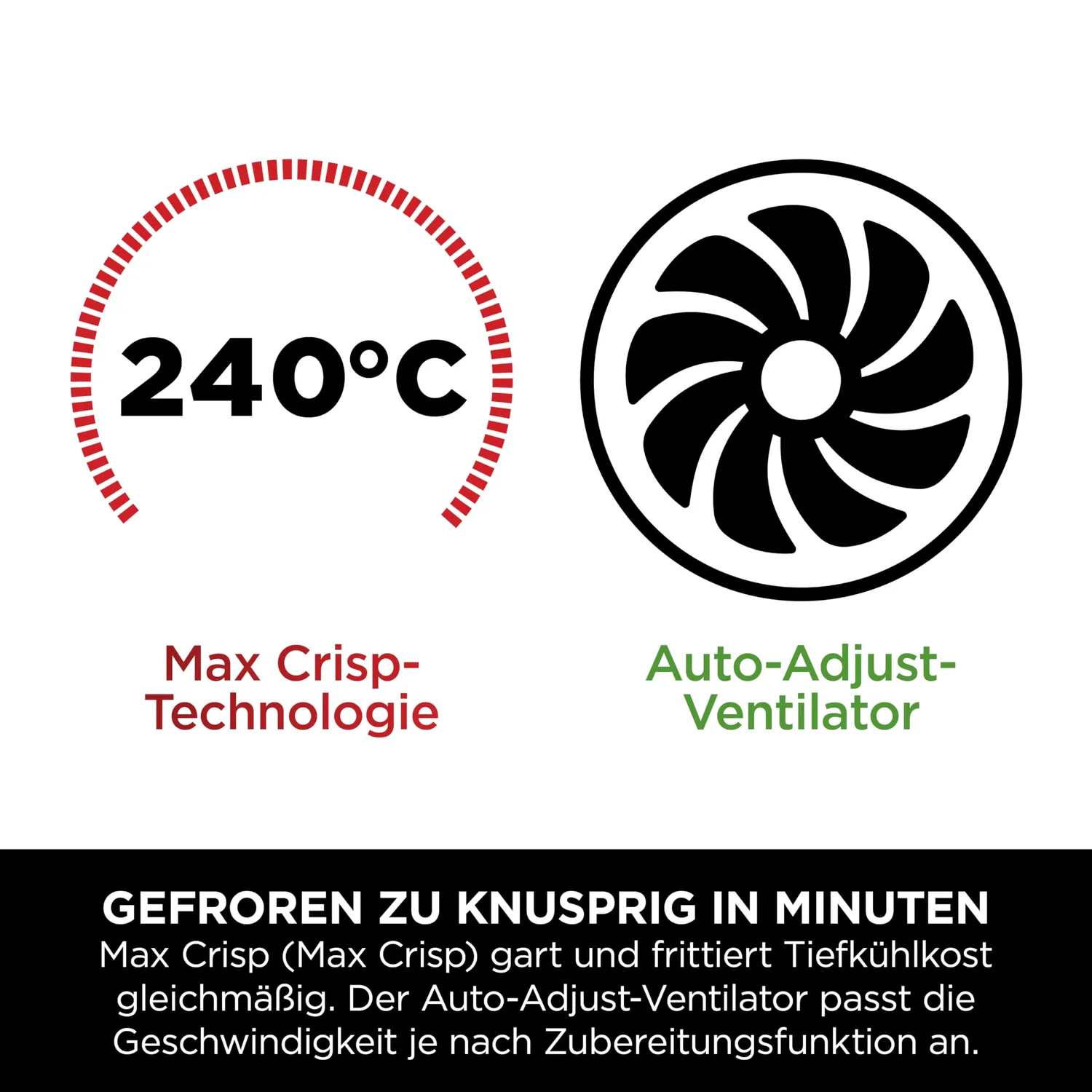 Ninja Dual Zone Heißluftfritteuse 7,6 L Metallic Grau