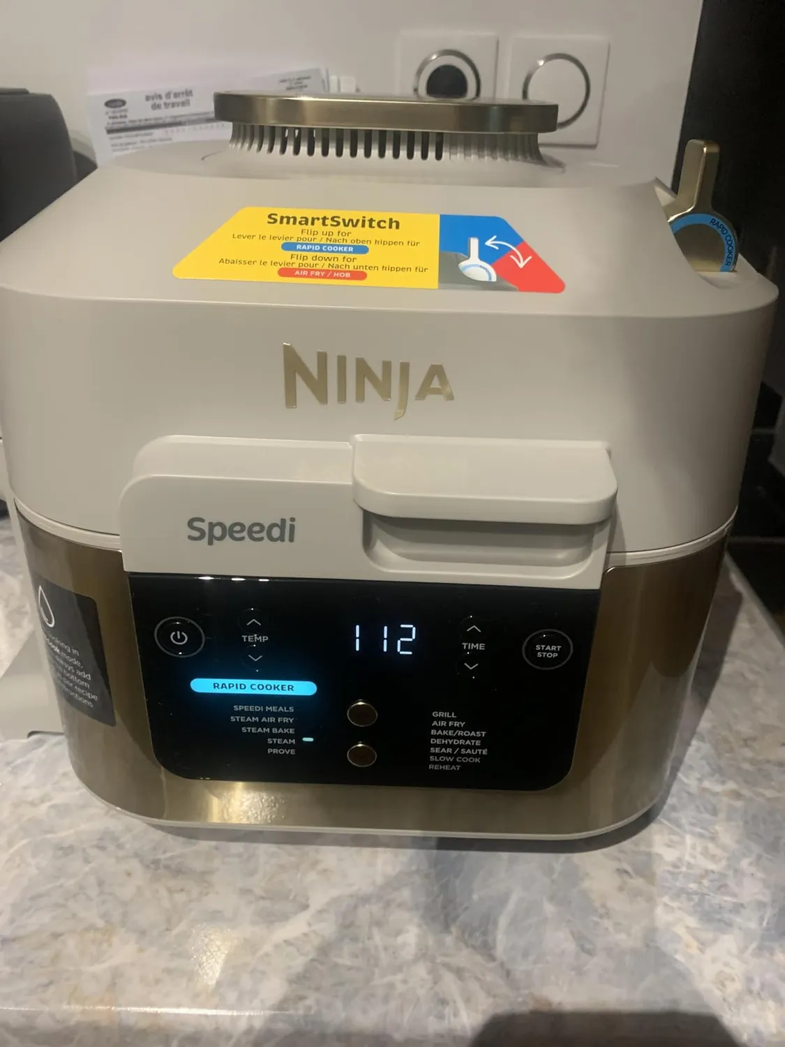 Ninja Speedi Multikocher 5,7 L 12-in-1 Stone Gold Rapid