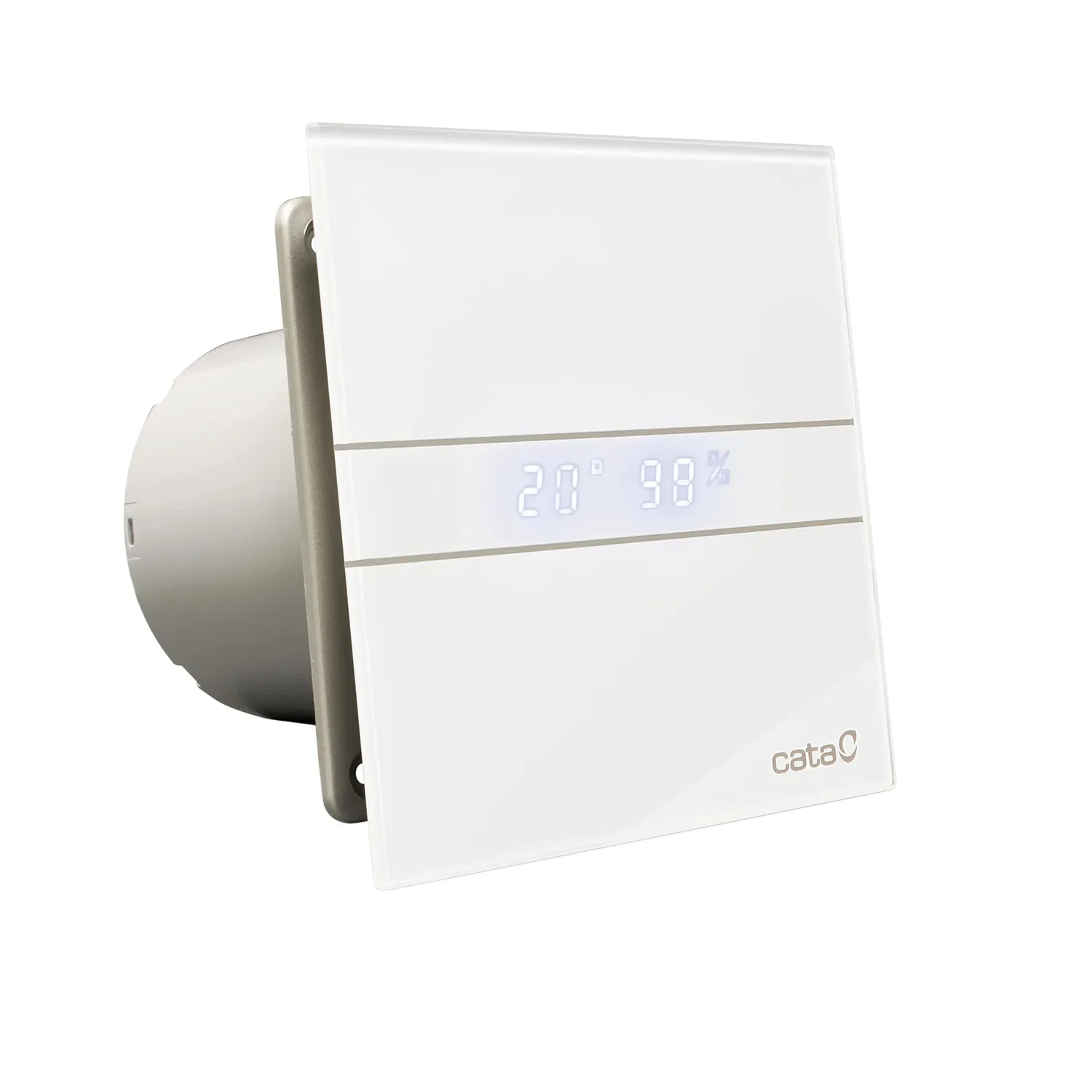 Cata E-100 GTH Abluftventilator Bad 15cm Glas