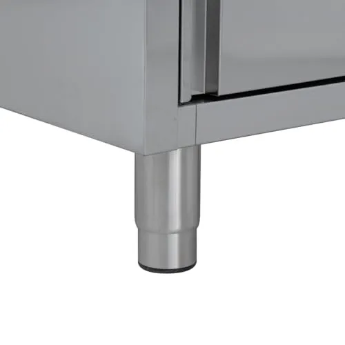 GastroHero ECO 12x6x20 Geschirrschrank 120cm Schiebetüren