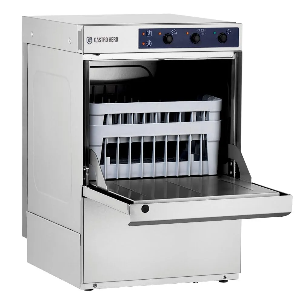 GastroHero GLSME40S Gläserspülmaschine 40x40 230V