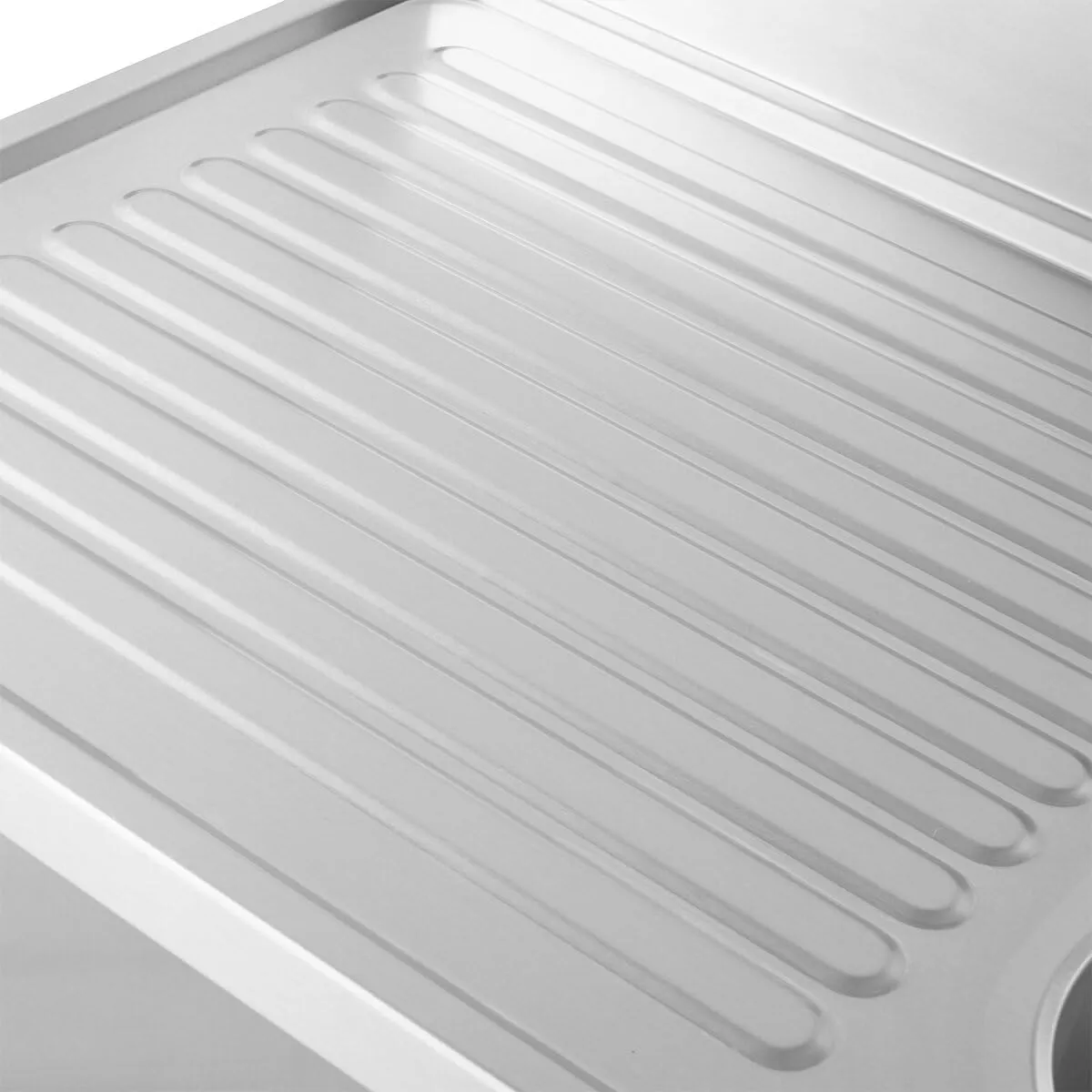GastroHero ECO Spültisch 100x60 Becken rechts Edelstahl