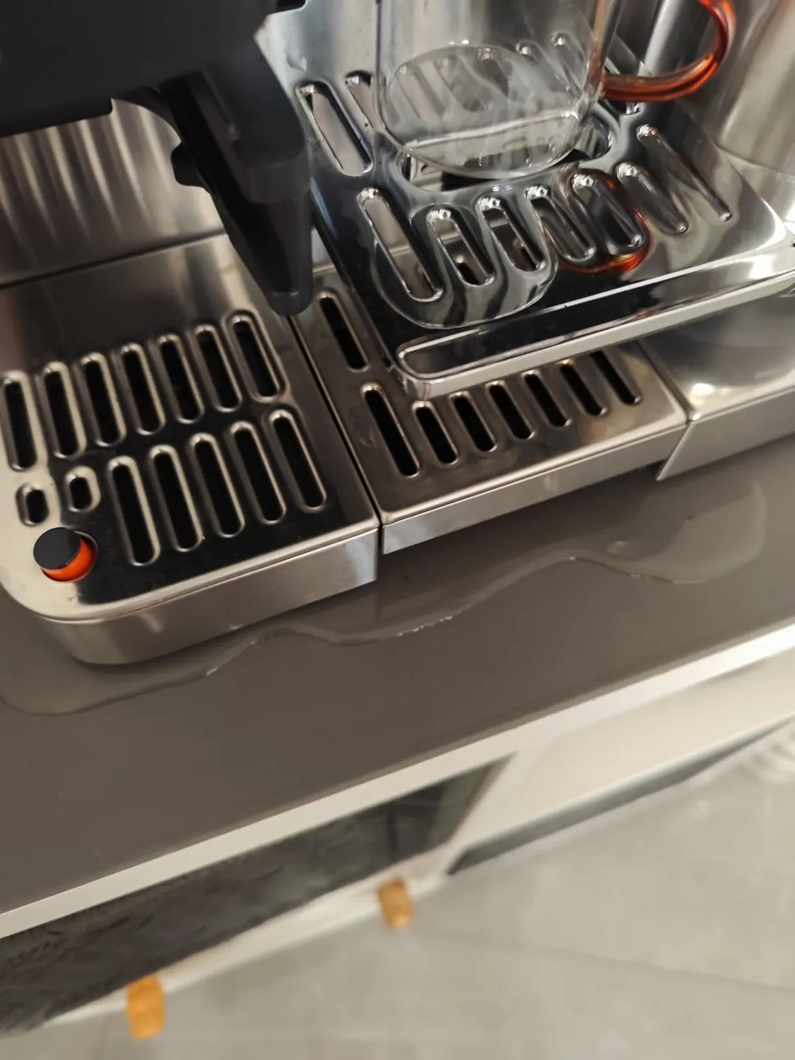 Ninja Luxe Essential Kaffeemaschine Silber 2-in-1 Mahlwerk