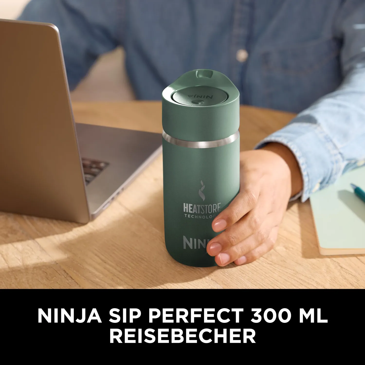 Ninja Sip Perfect DW1203EUUKGN Thermosflasche 300 ml Grün