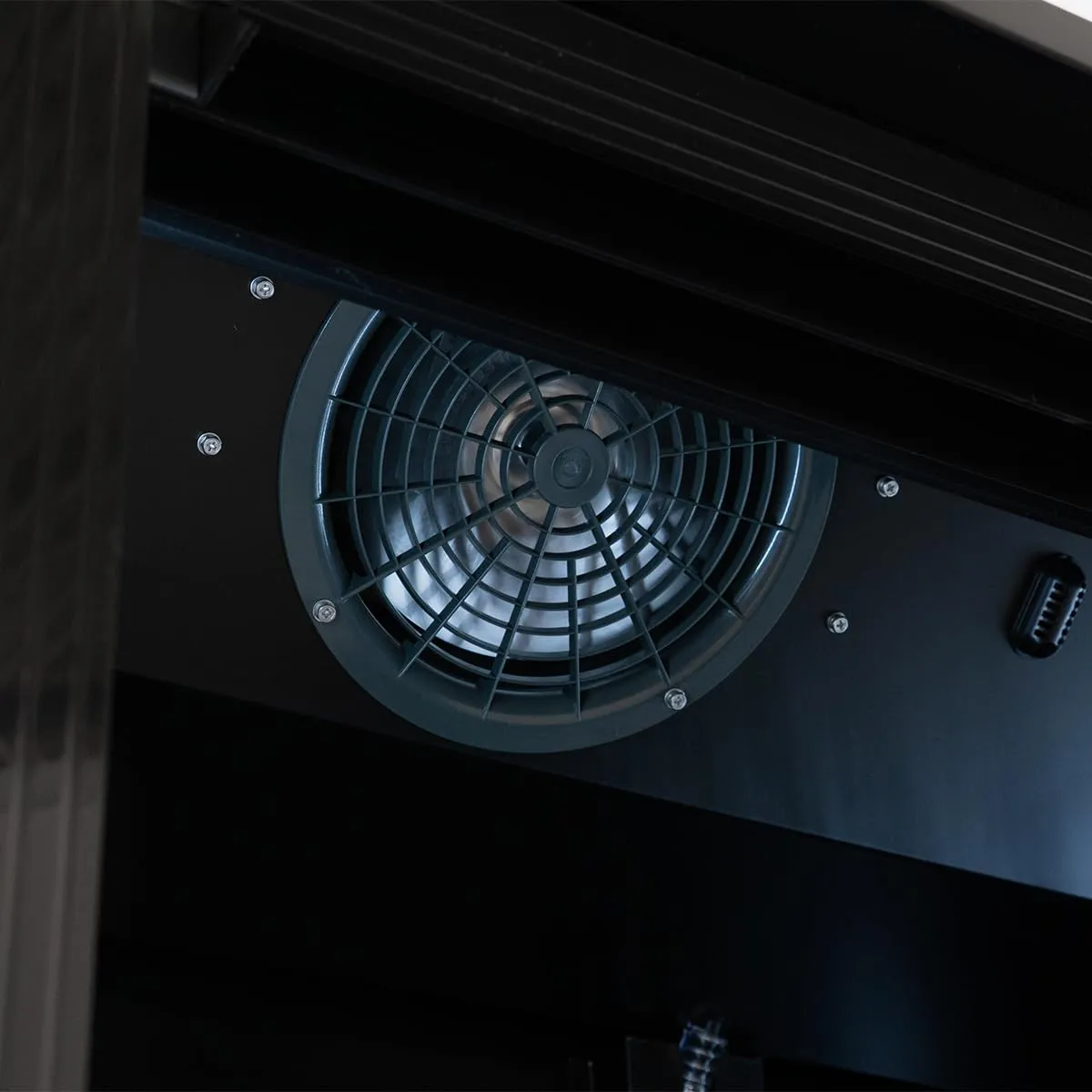 GastroHero ECO 1500 Getränkekühlschrank 1582 L Schwarz