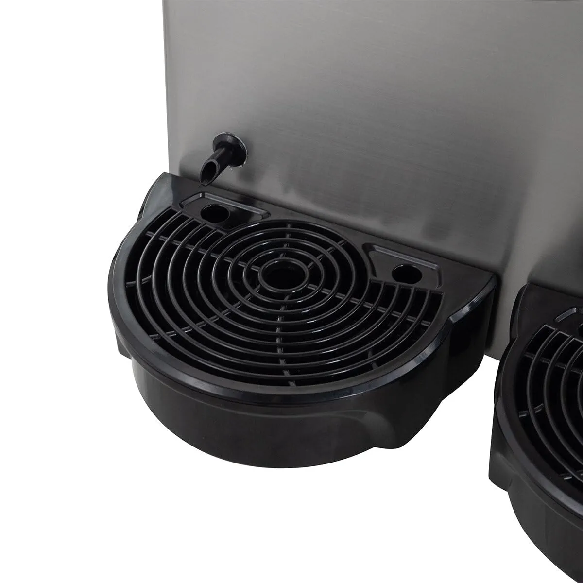 GastroHero Slush-Eismaschine 2x12 Liter 0,6 kW Schwarz