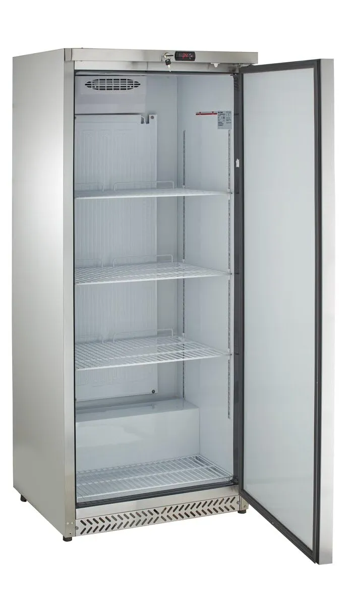 GastroHero SFH40VS Lagertiefkühlschrank 380 Liter Edelstahl
