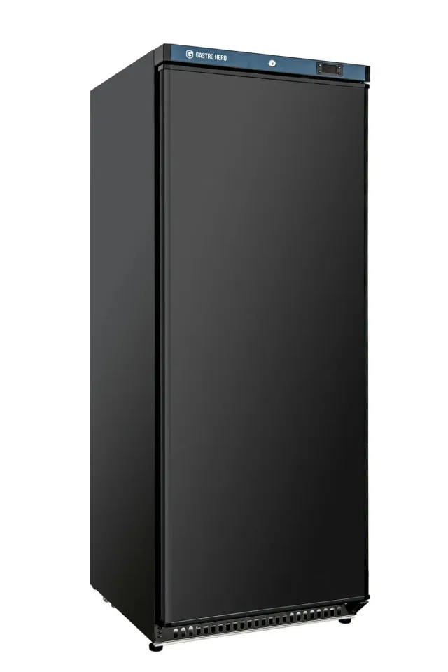 GastroHero LKSE600B Lagerkühlschrank 562 L Schwarz