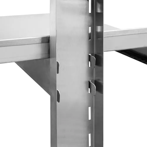 GastroHero WB-BASIC163 Wandbord Edelstahl 160x30cm