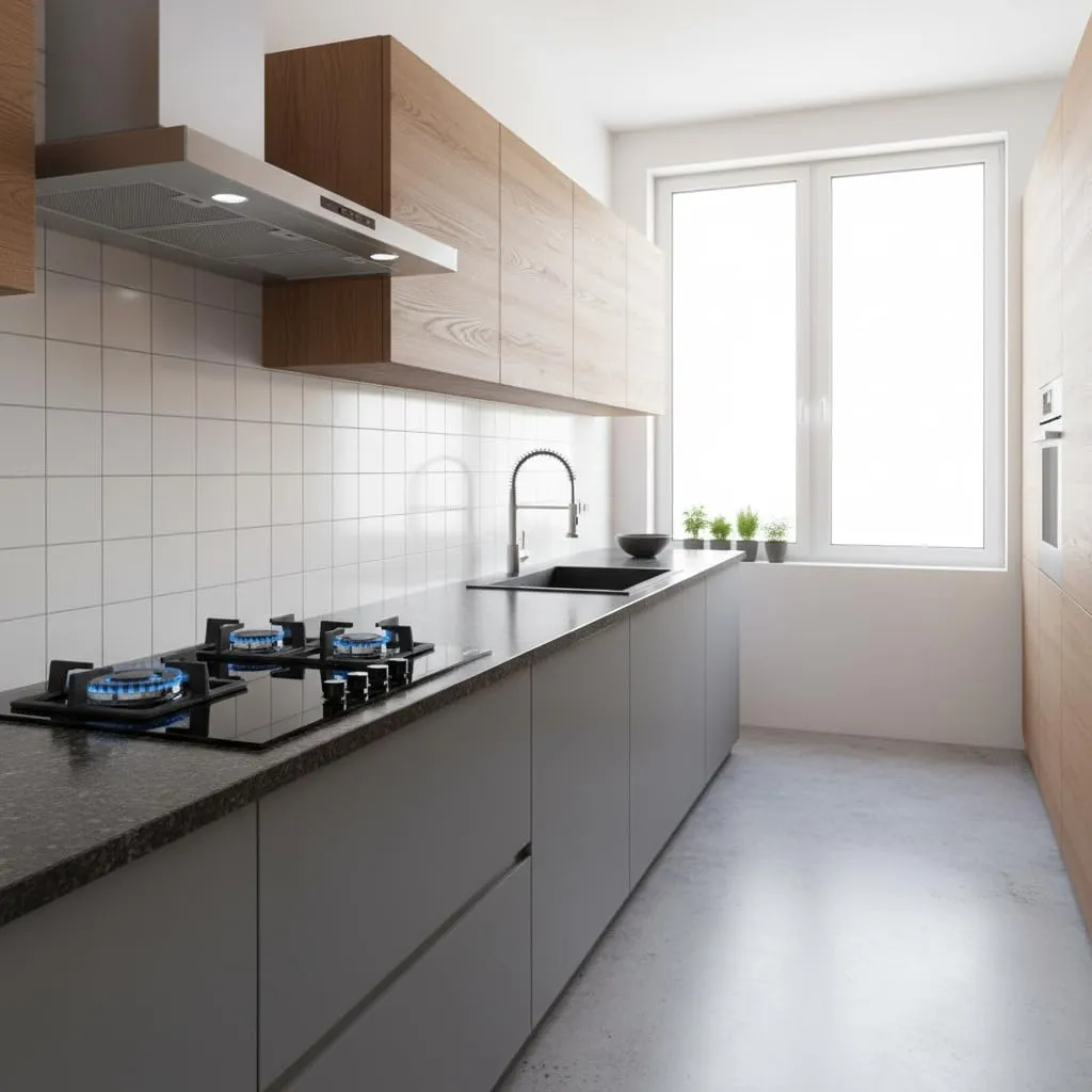 CATA SCI 6021 BK Gaskochfeld 59cm 3-flammig Glas