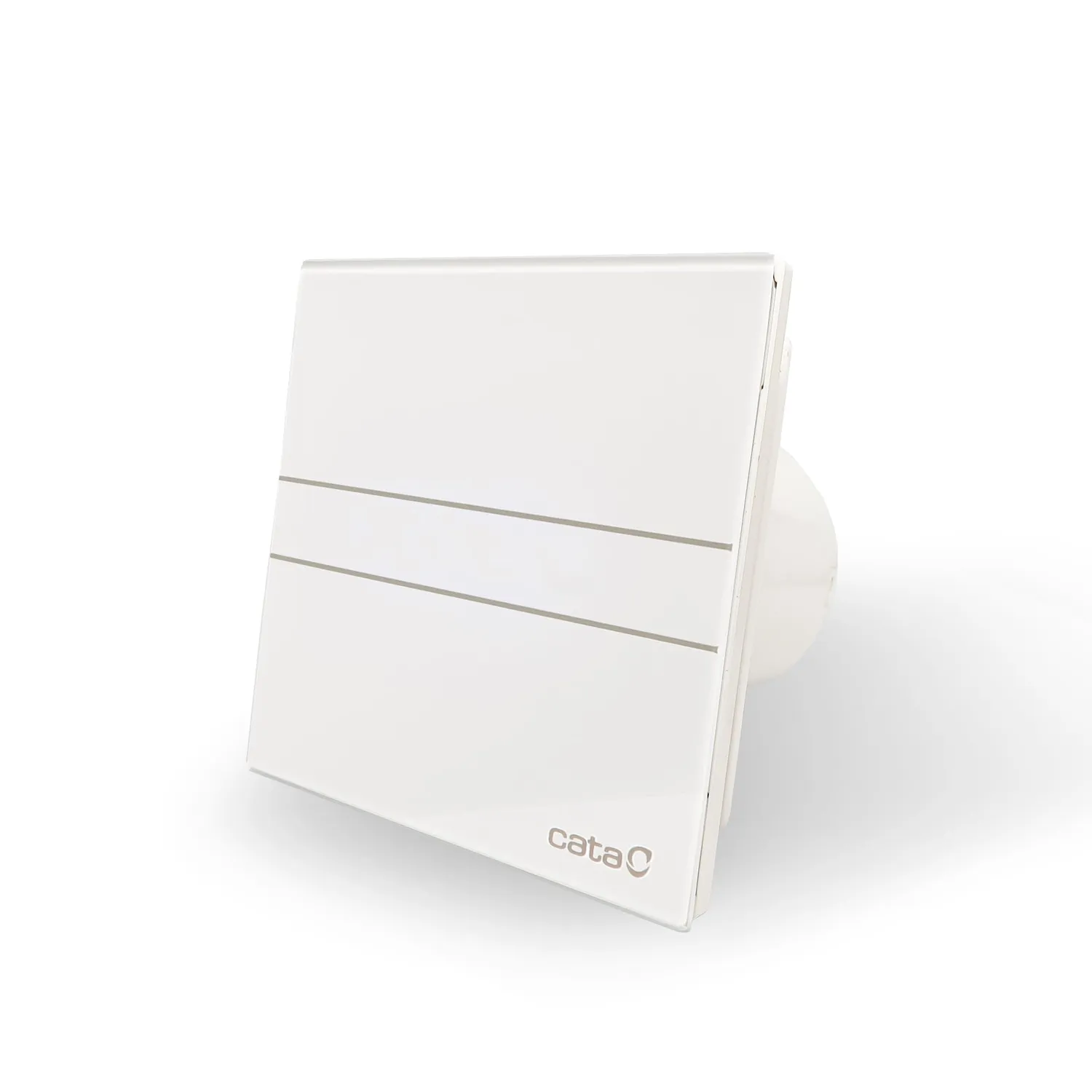 Cata E-100 G Badlüfter Weiß Glas 115 m³/h