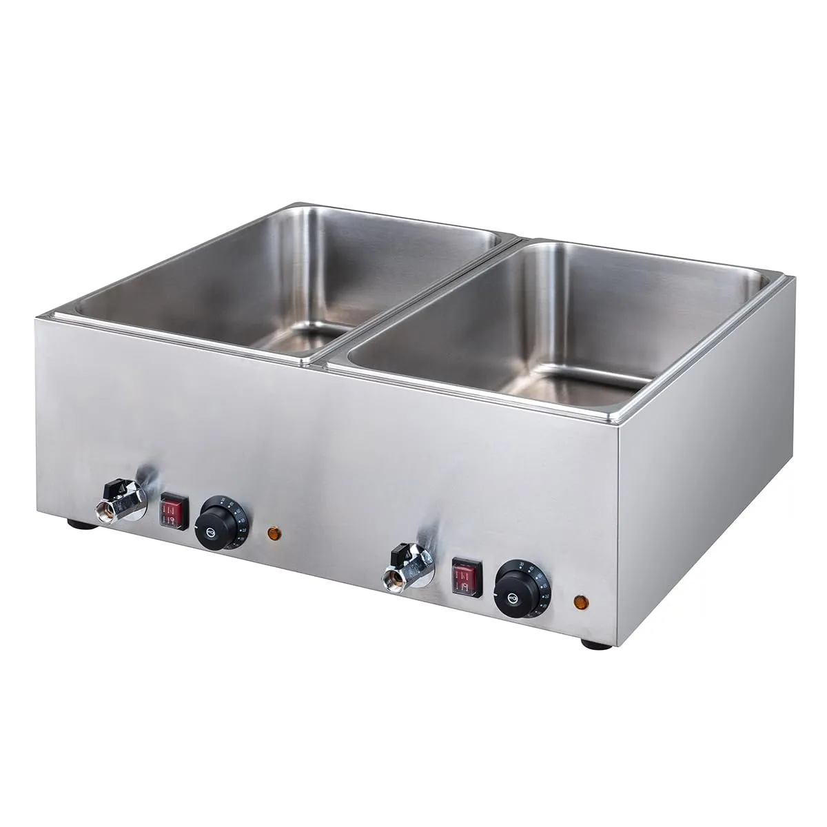 GastroHero ECO Bain-Marie 2/1 Speisenwärmer