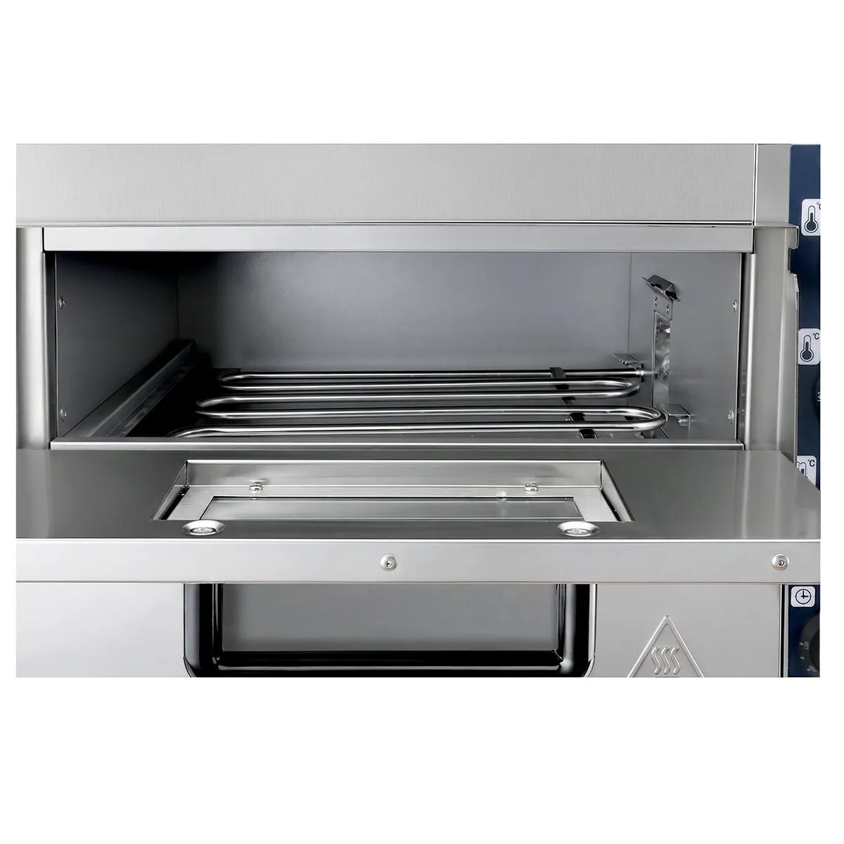 GastroHero Basic YEP2ST Pizzaofen 2x 35 cm 350 Grad