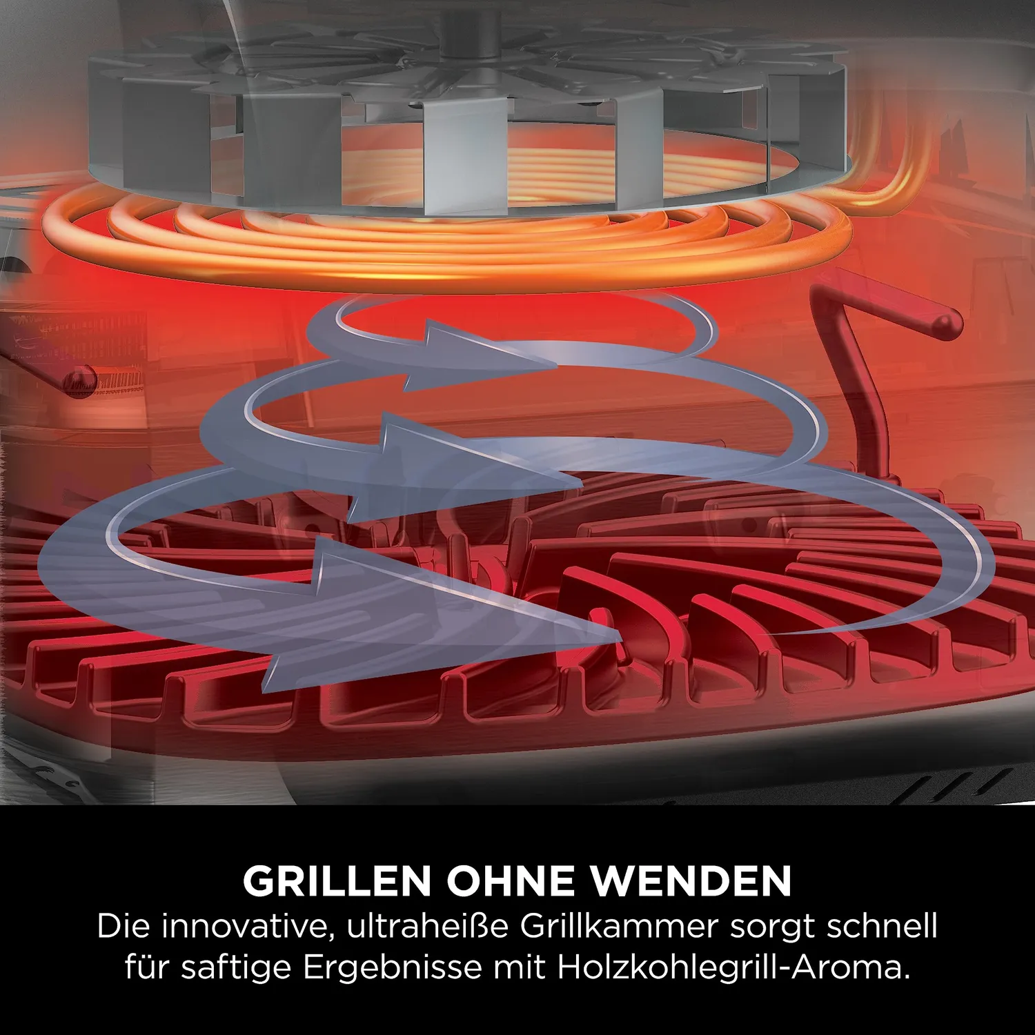 Ninja Foodi MAX AG551EUCP Grill Kupfer-Schwarz 3,8 l Sonde