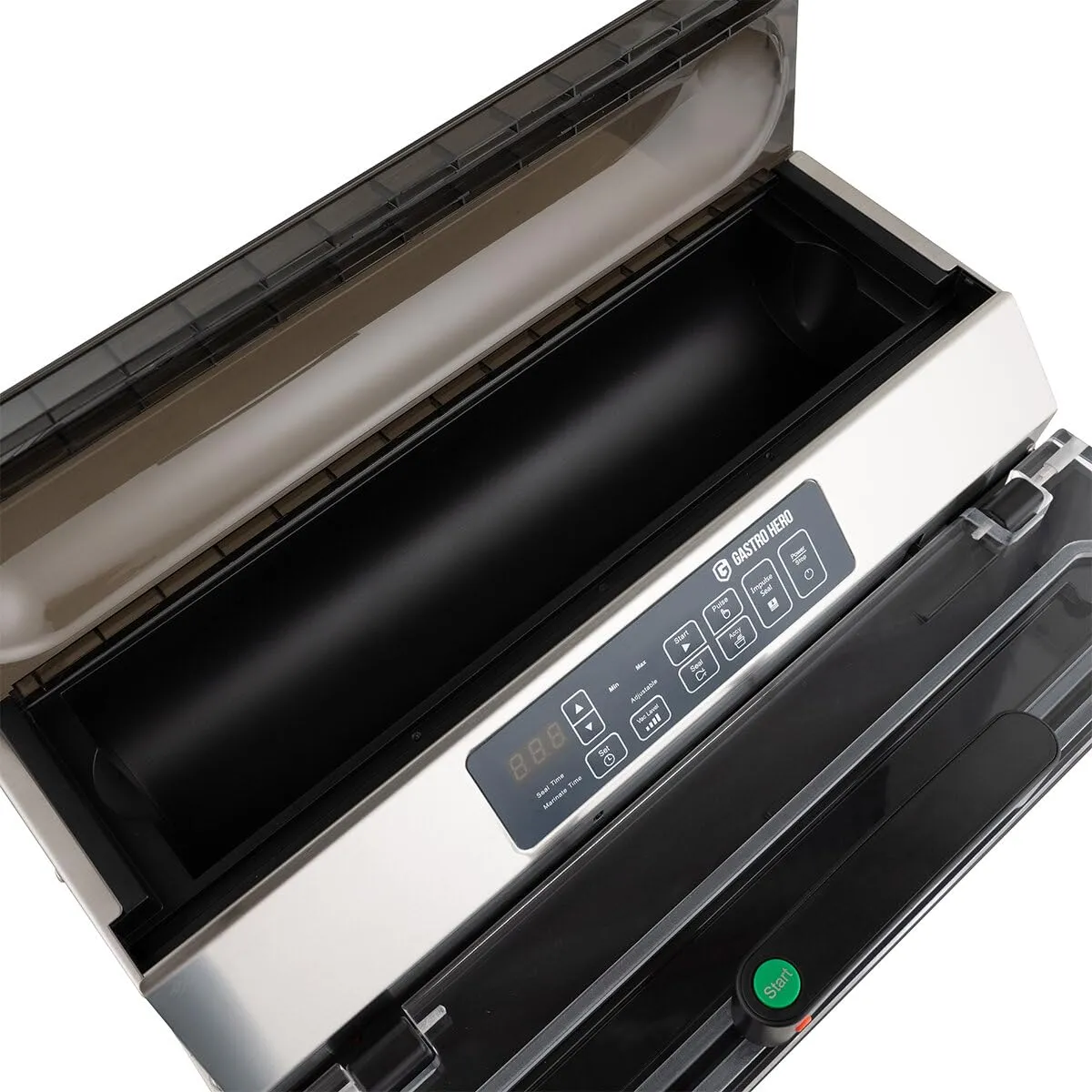 GastroHero BVM016DP Beutel-Vakuumiergerät 16L Edelstahl
