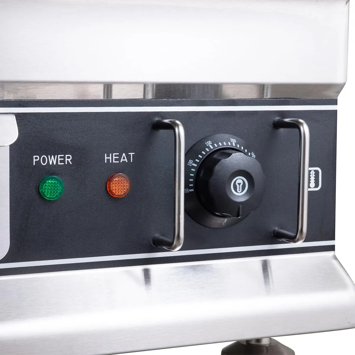 GastroHero Eco 596x398 Grillplatte glatt verchromt