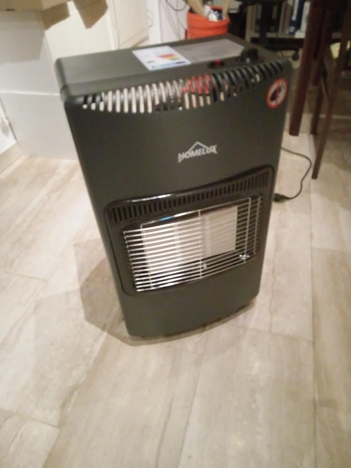 HOMELUX Gasheizung 4200 Watt Infrarot-Heizstrahler 82m³