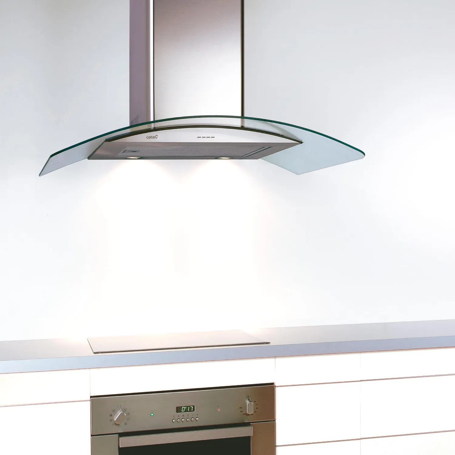 Cata Gamma 900 Dunstabzugshaube 90 cm Edelstahl A