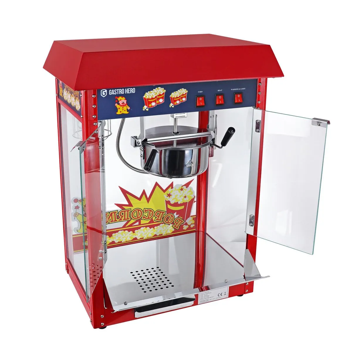 GastroHero Popcornmaschine PKM-ECO2 5 kg/h