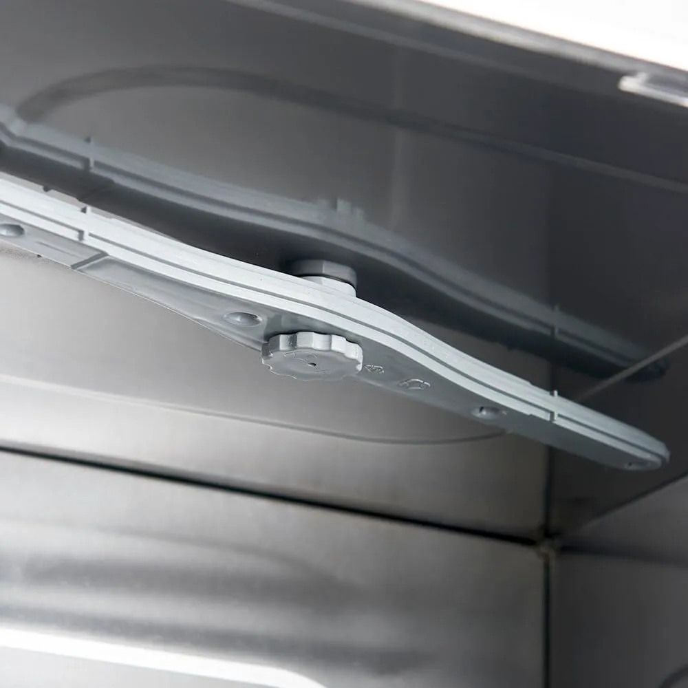 GastroHero ECO GLSME35SL Gläserspülmaschine 35x35 cm Edelstahl