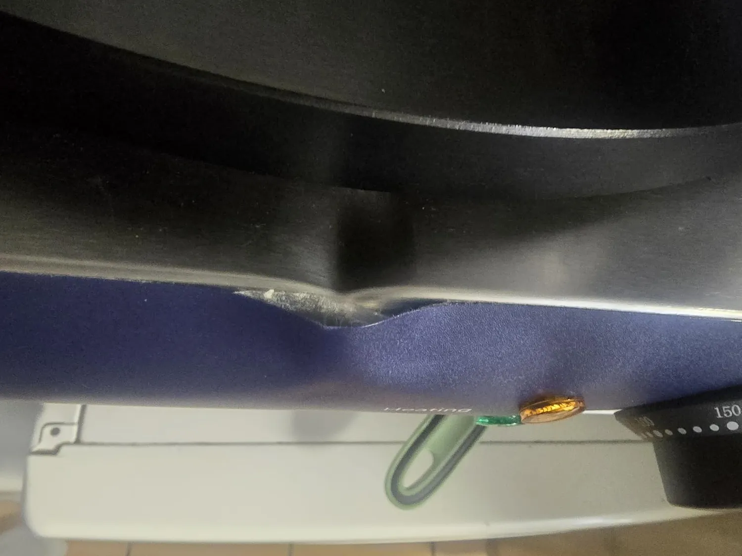 GastroHero CR140E Crêpes-Eisen 40 cm Teflon 3 kW