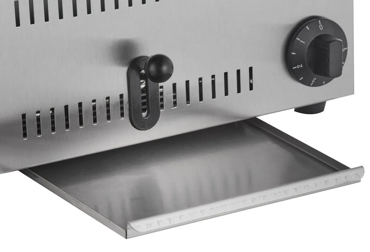 GastroHero Toaster Schlitztoaster 4 Schlitze Edelstahl 1,85 kW