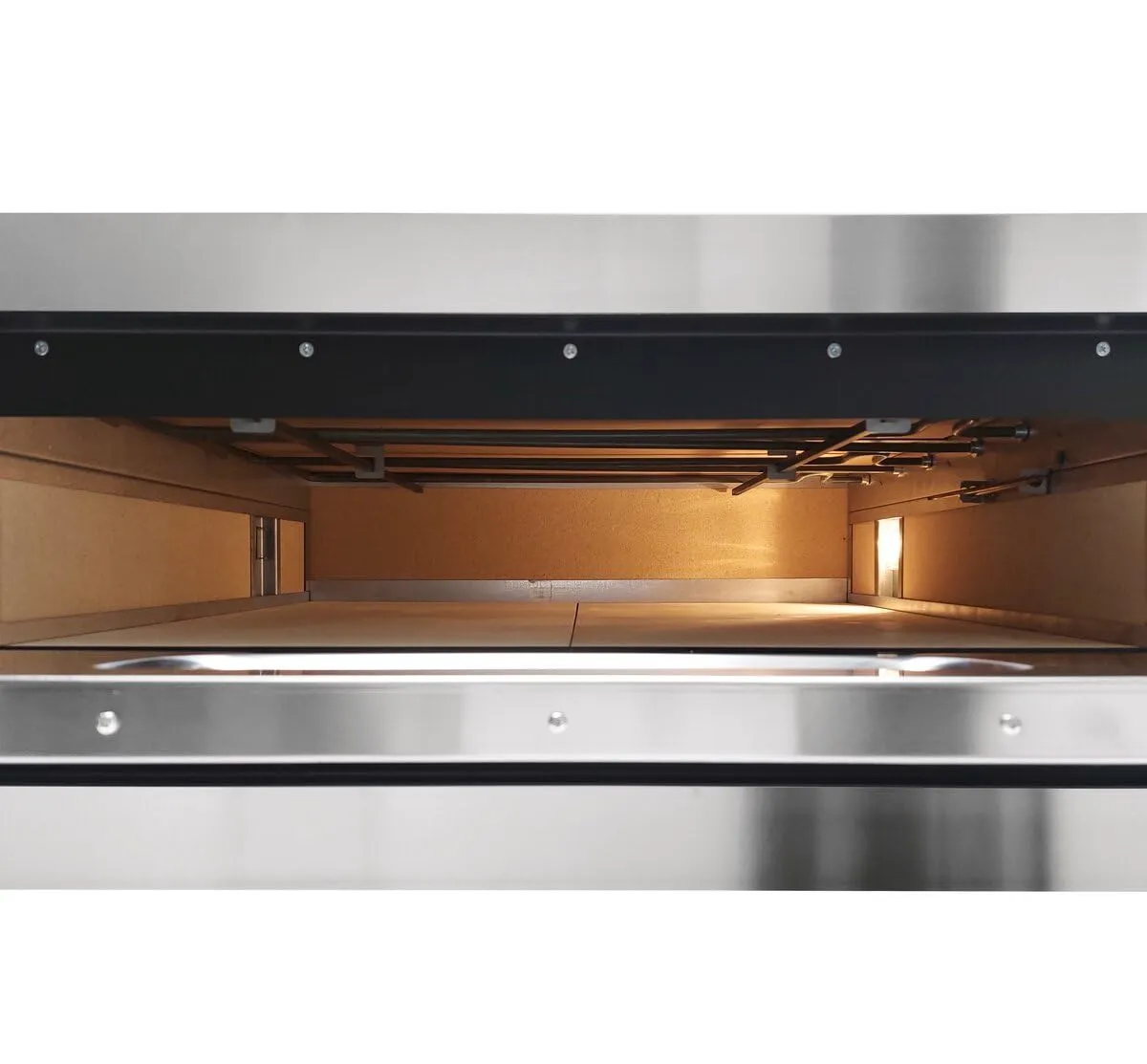 GastroHero PROFI PLUS Pizzaofen 4x36 cm Vollschamott
