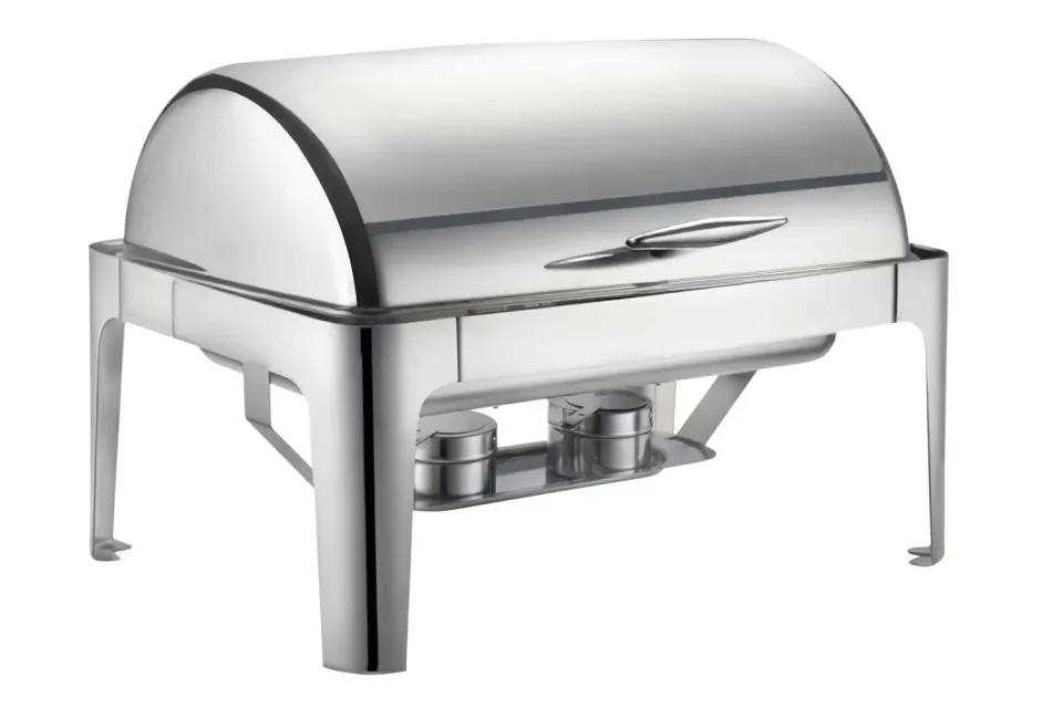 GastroHero ECO CDGN11RTD Chafing Dish GN 1/1 Rolldeckel