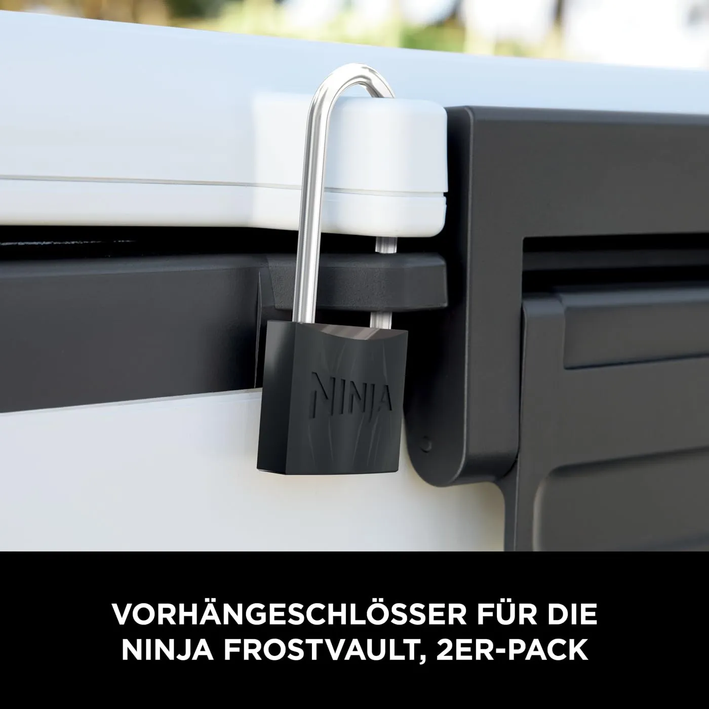 Ninja FrostVault Perfect-Fit Vorhängeschloss 2er Schwarz