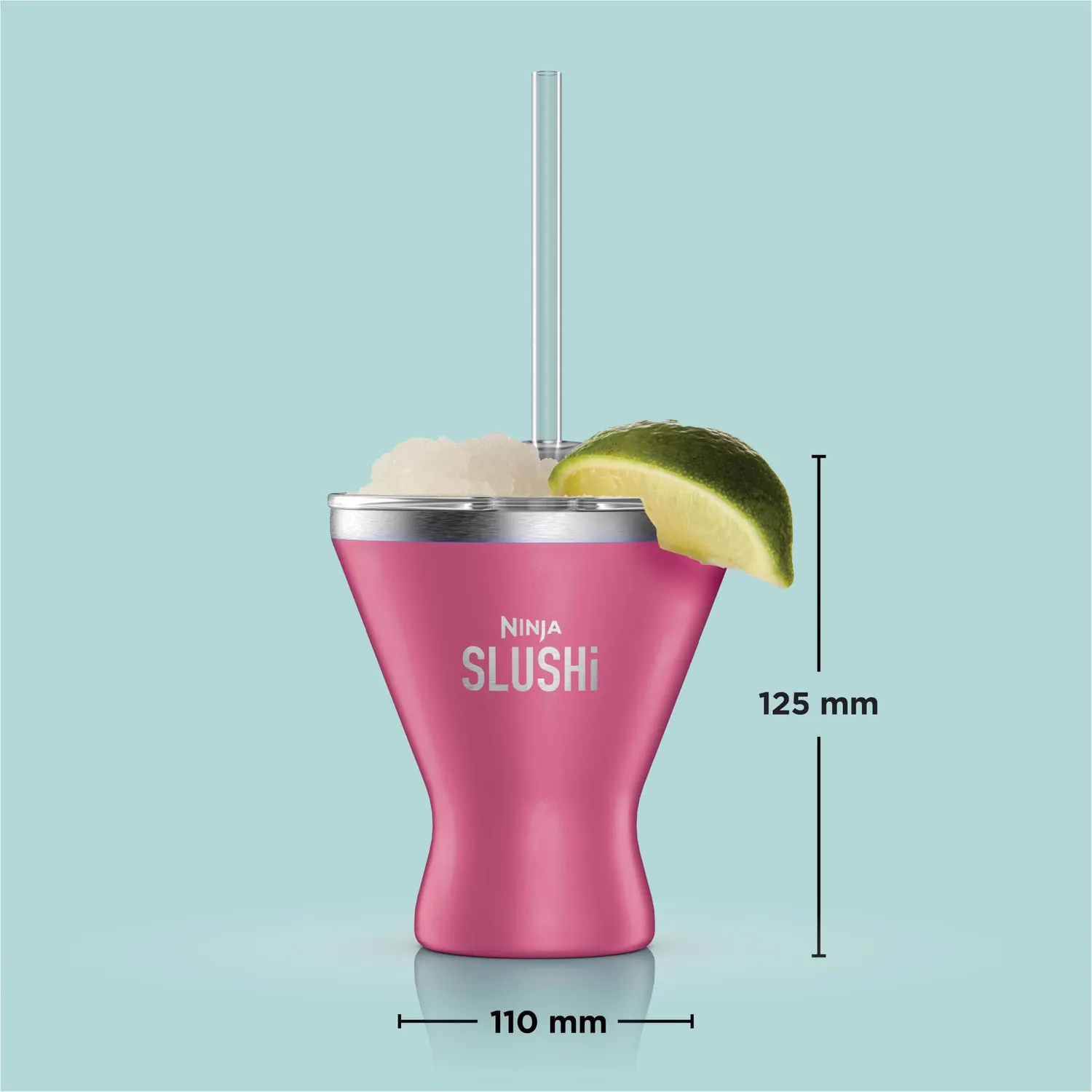 Ninja SLUSHi Cocktailbecher 2er 295 ml Pink-Hellblau
